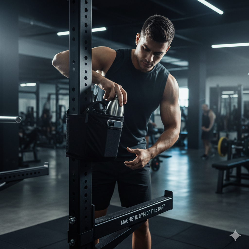 Magnetic Gym Water Bottle Bag 💪 